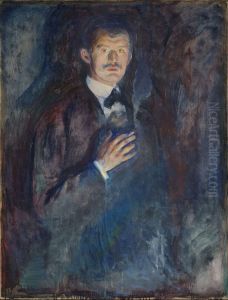 Self-Portrait with a Burning Cigarette