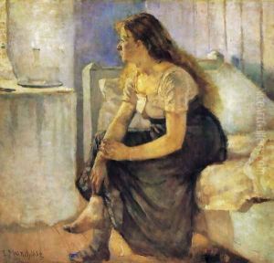 The Morning 1884 by Edvard Munch