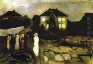 Stormy Night by Edvard Munch