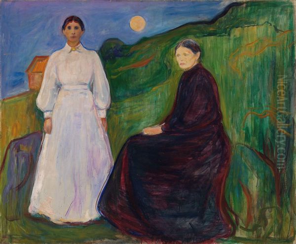 Mother and Daughter - view 1