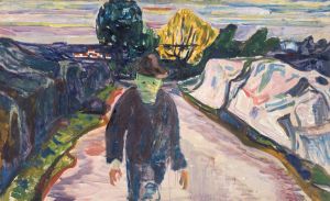 The Murderer by Edvard Munch