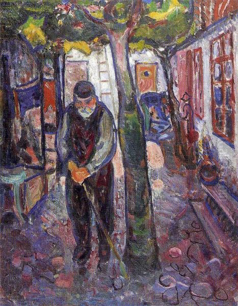 Old Man in Warnemunde - view 1