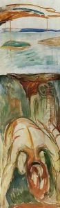 Fragment of War (The Storm) by Edvard Munch