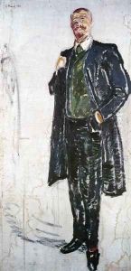 Jens Thiis by Edvard Munch