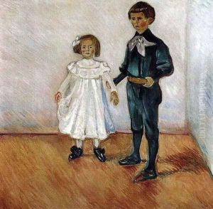 Erdmute and Hans Herbert Esche by Edvard Munch