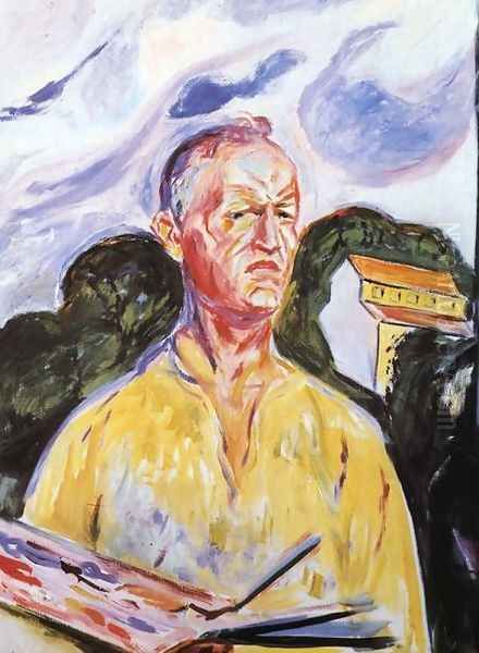 Self-Portrait at Ekely - view 1