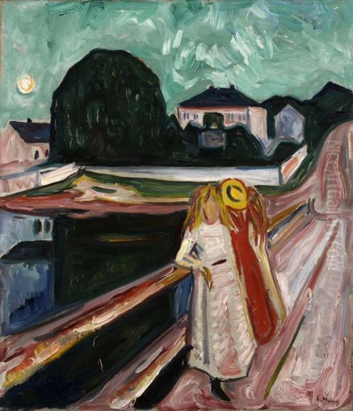 Girls on the Pier - view 1