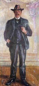 Thorvald Stang by Edvard Munch