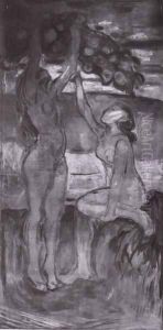 recolte 1909-11 by Edvard Munch