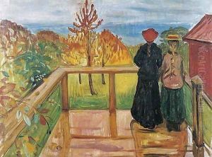 Rain by Edvard Munch