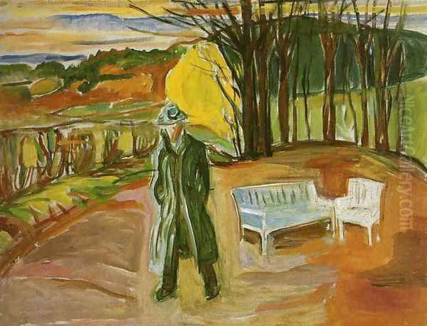Self-Portrait in the Garden, Ekely - view 1