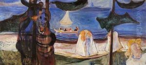Summer Day by Edvard Munch