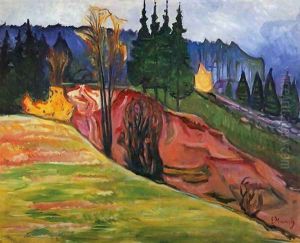 From Thuringewald by Edvard Munch