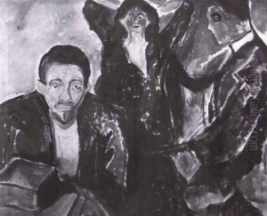 passion 1913 by Edvard Munch