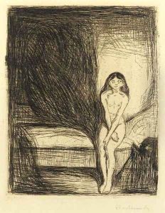 Puberty 2 by Edvard Munch