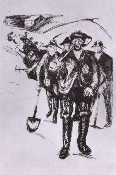 pelleteurs de neige 1912 - view 1