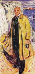 Christian Gierloff by Edvard Munch
