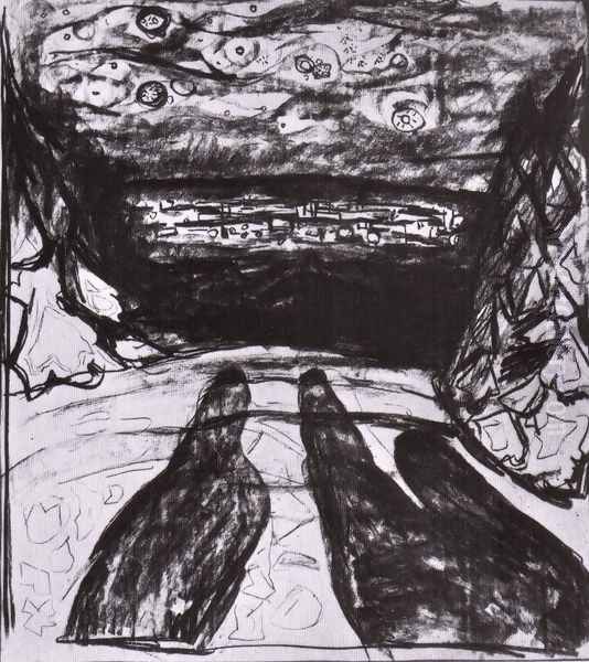 nuit étoilée 1923 - view 1