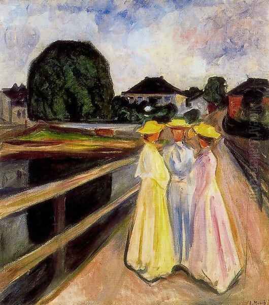 The Ladies on the Bridge - view 1
