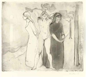 The Woman II (Das Weib II) by Edvard Munch
