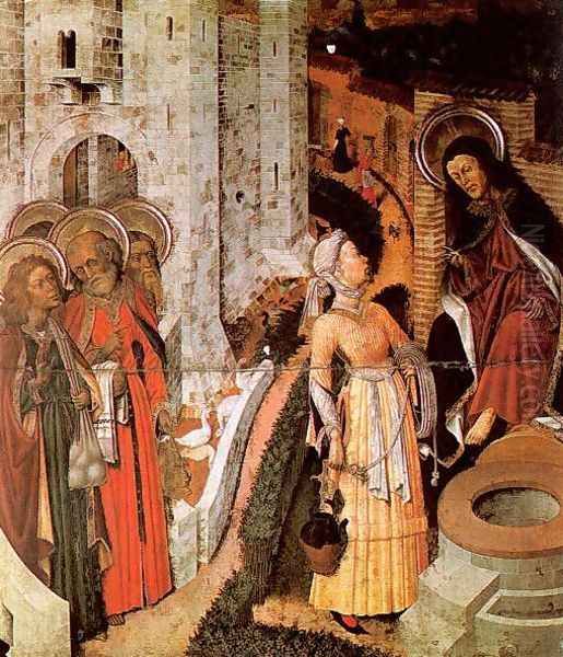 Christ and the Samaritan Woman at Jacob's Well 1445-52 - view 1