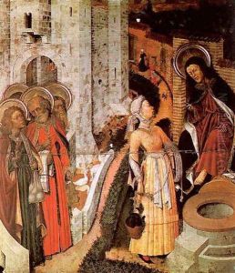 Christ and the Samaritan Woman at Jacob's Well 1445-52