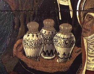 Decorated pottery jars by Bernat (Bernardo) Martorell