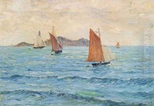Sailboats by Maxime Maufra
