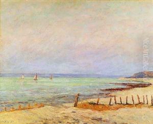 Dusk, the Mouth of the Seine by Maxime Maufra