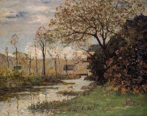 The Auray River, Spring The Auray River, Spring