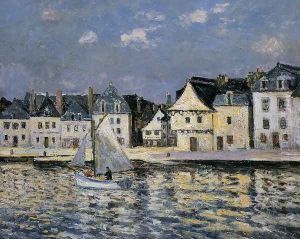 The Port of Saint Goustan, Brittany by Maxime Maufra