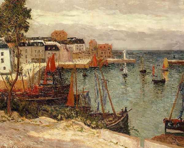The Port of Sauzon, Belle Isle en Mer - view 1
