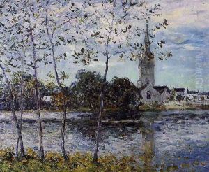 The Banks of the Pond at Rosporden, Finistere
