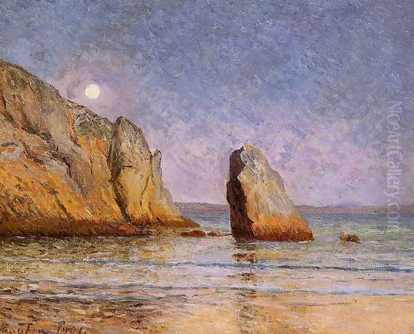 Moonrise, Bay of Douarnenez - view 1