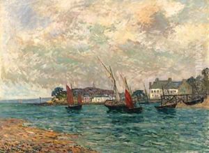 La rentre au port de Douarnenez (Finistre)