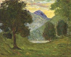La vallee de Glencoe--Ecosse by Maxime Maufra