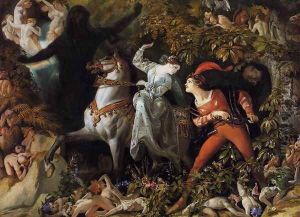 A Scene from "Undine" 1843 by Daniel Maclise