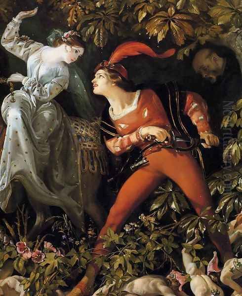 A Scene from "Undine" (detail) 1843 - view 1