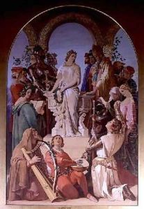 The Spirit of Chivalry by Daniel Maclise
