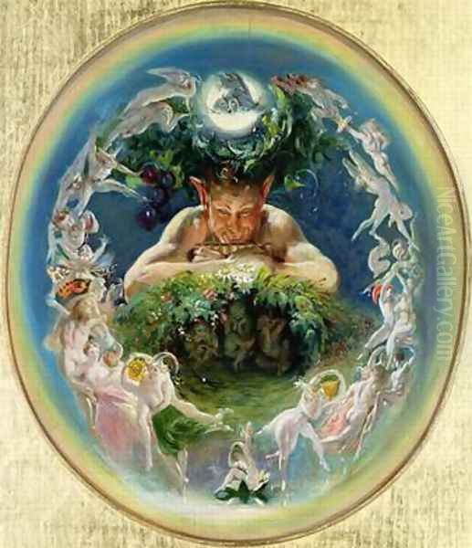 Faun and the Fairies 1834 - view 1