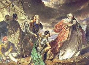 Lear and Cordelia 1843 by Daniel Maclise