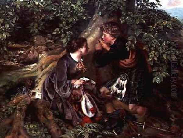 Scottish Lovers 1863 - view 1
