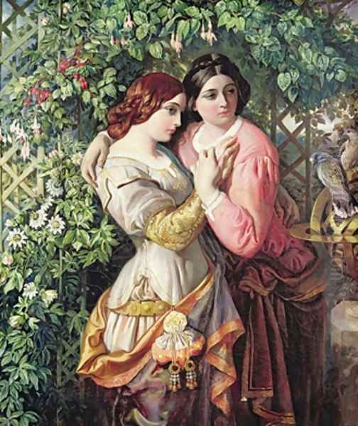 Rosalind and Celia 1845 - view 1