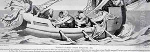 Tostigs flight from England in 1066 by Daniel Maclise