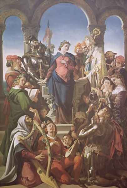 The Spirit of Chivalry 1845 - view 1