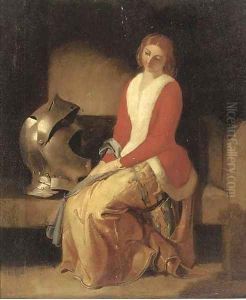 Faraway thoughts by Daniel Maclise