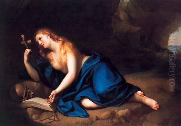 St. Mary Magdalene in a cave - view 1