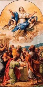 Ascension of Maria by Anton Raphael Mengs