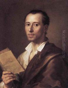 Portrait of Johann Joachim Winckelman 1761-62 by Anton Raphael Mengs