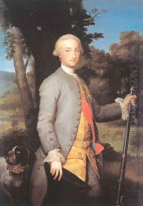 Charles IV as Prince by Anton Raphael Mengs